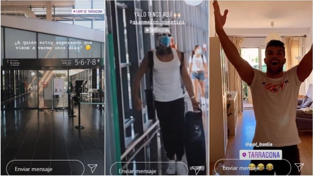 Gianmarco y Pol, juntos en Tarragona