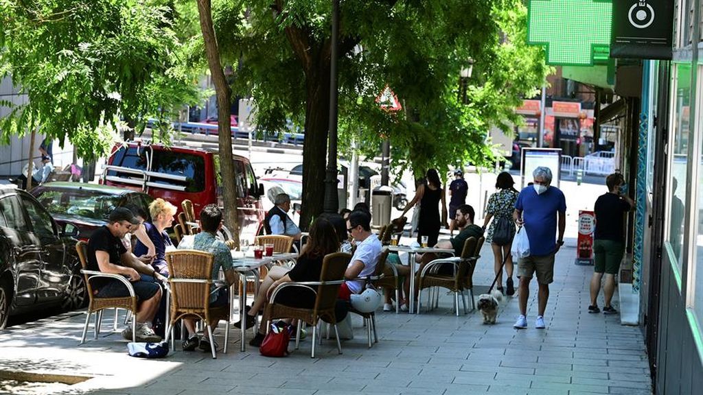 Madrid pasa de fase con terrazas al 100% y gimnasios y restaurantes al 75%