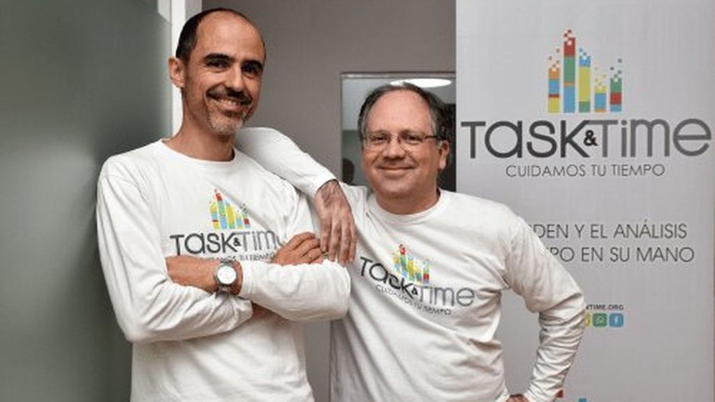 Luis Javier Álvarez y José María Guillén, fundadores de Task&Time