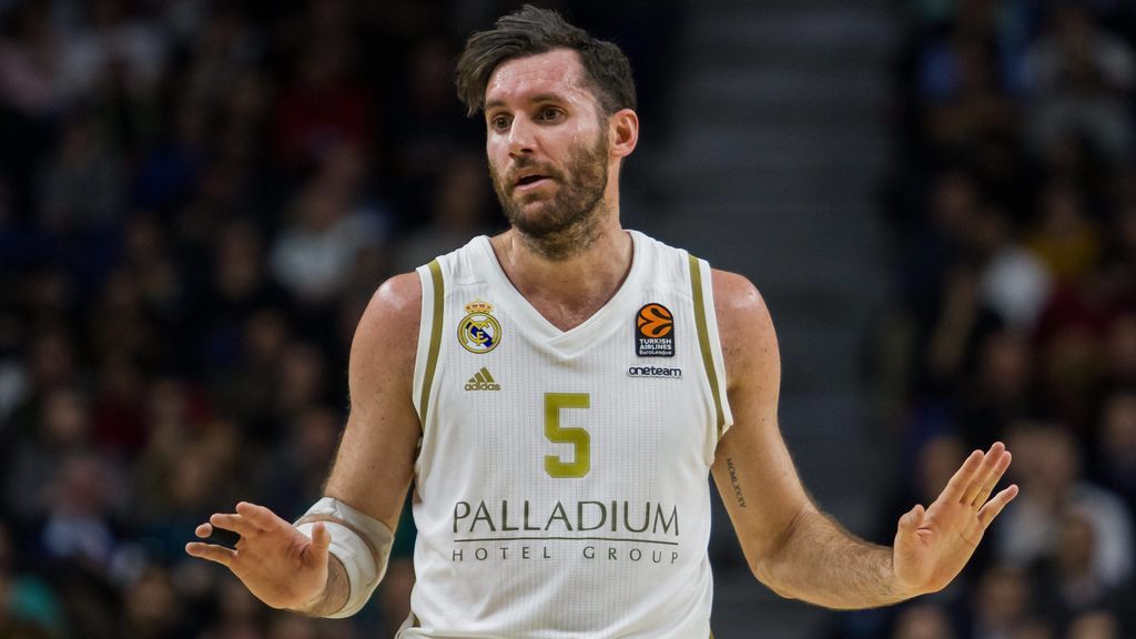 Rudy Fernández, en un partido de Euroliga.