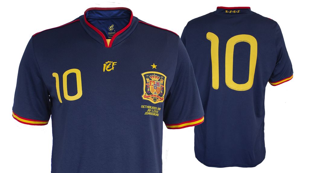 Camiseta Conmemorativa de la final del Mundial 2010