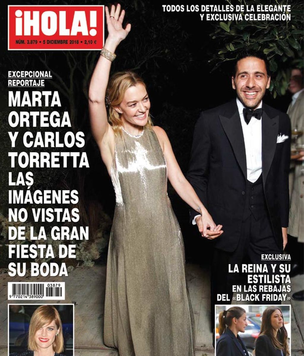 Marta Ortega y Carlos Torretta