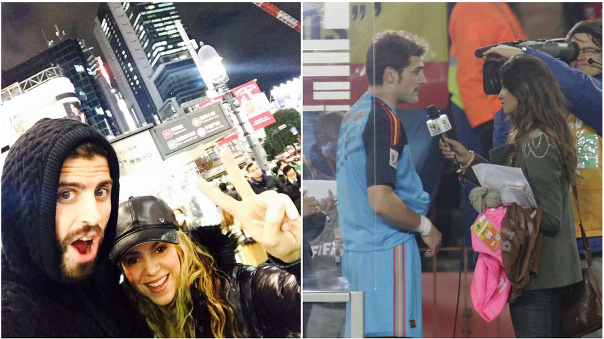 El otro Mundial de Casillas y Piqué: encontraron el amor con SaraCarbonero y Shakira