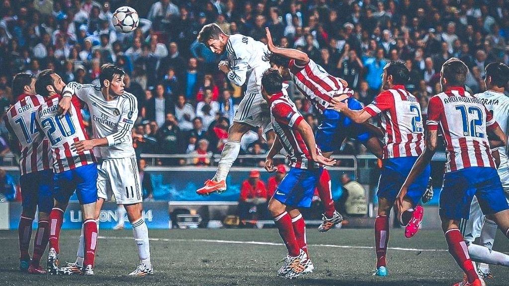 Partido disputado entre Real Madrid y Atlético de Madrid