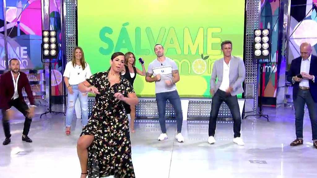 Anabel Pantoja se viene muy arriba presentando ‘Sálvame Limón’: “Quitadme la música, que me puedo”