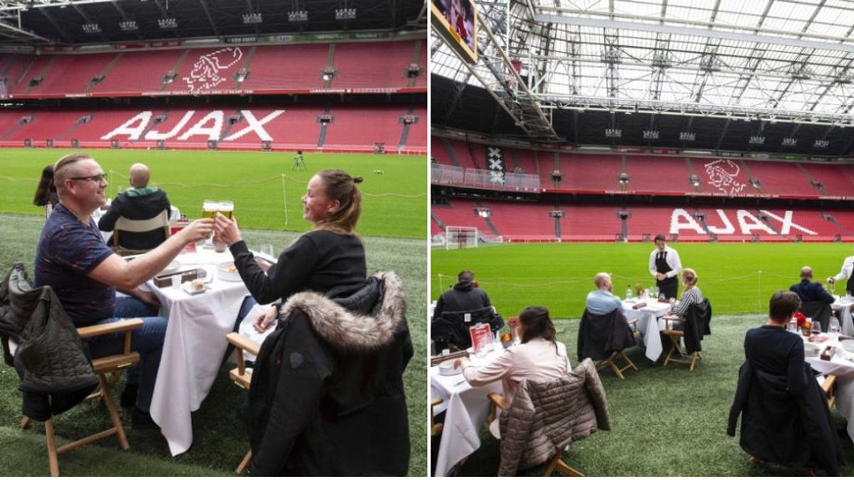 El Ajax convierte su estadio en un gran restaurante para reducir las pérdidas tras la suspensión de la liga holandesa