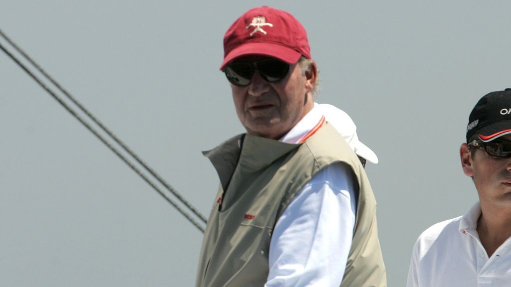 El rey Juan Carlos de regatas en Mallorca