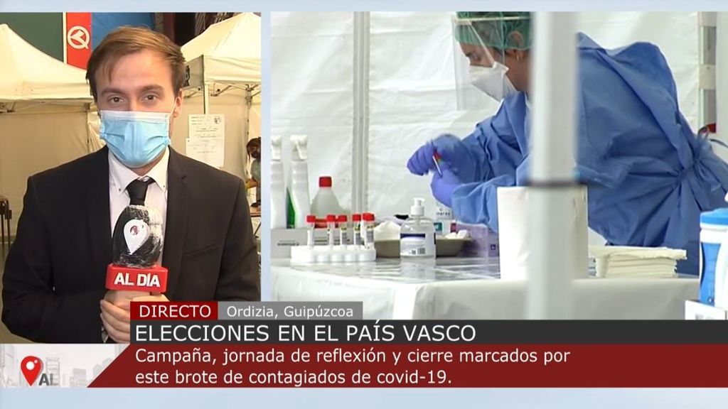 Jornada de reflexión en País Vasco, marcada por el foco de coronavirus de Ordizia que ya suma 70 casos