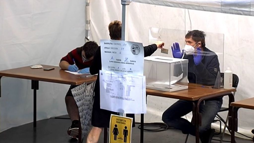 La participación en Ordizia, afectada por el coronavirus, 5 puntos por encima de la media de País Vasco