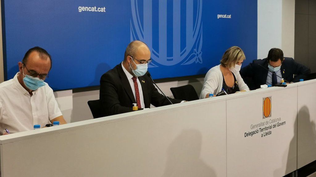 Buch, tras el confinamiento de Lleida: "Si bajamos la guardia, esta enfermedad imparable nos ganará la batalla" Buch, tras el confinamiento de Lleida: "Si bajamos la guardia, esta enfermedad imparable nos ganará la batalla"