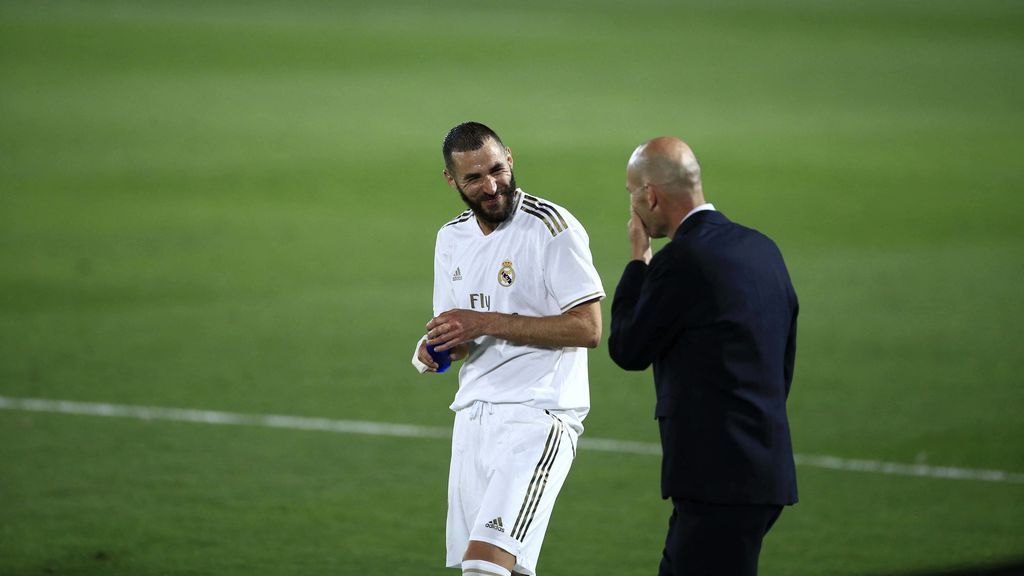Benzema y Zidane