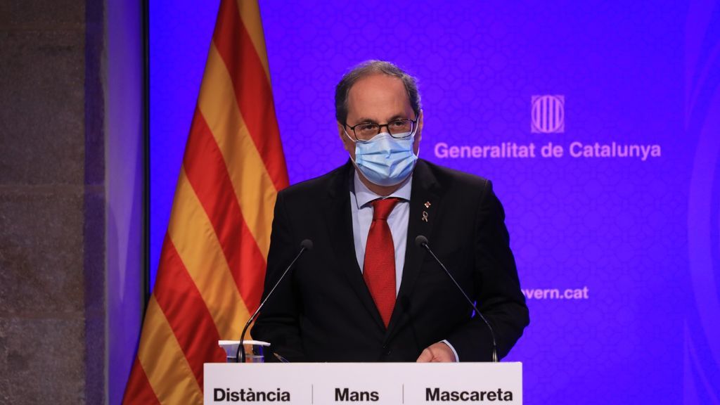 Torra impondrá por decreto el confinamiento de Lleida Torra impondrá por decreto el confinamiento de Lleida