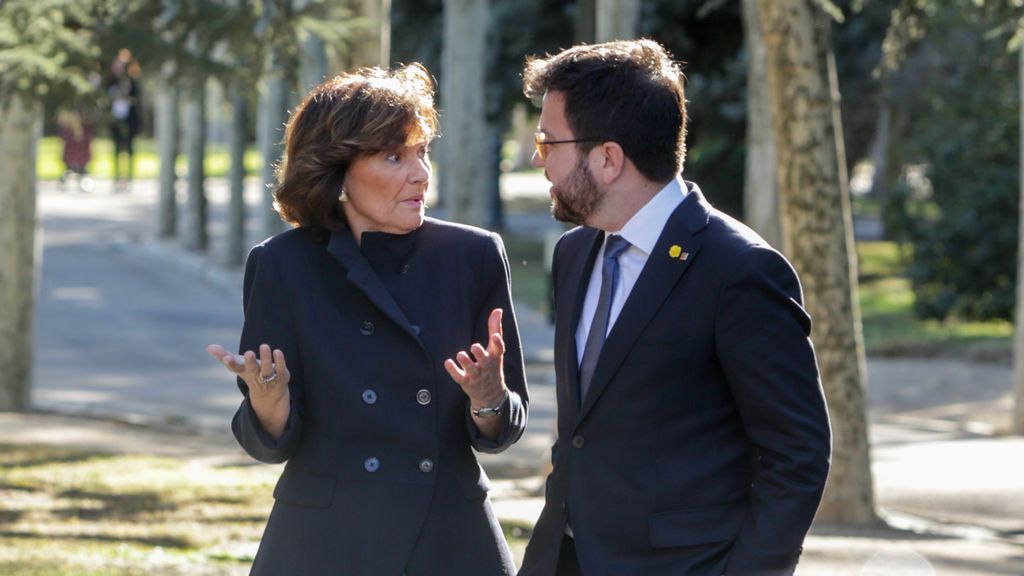 La vicepresidenta Calvo recomendó a la Generalitat recurrir el auto de la juez de Lleida que prohibía el confinamiento La vicepresidenta Calvo recomendó a la Generalitat recurrir el auto de la juez de Lleida que prohibía el confinamiento