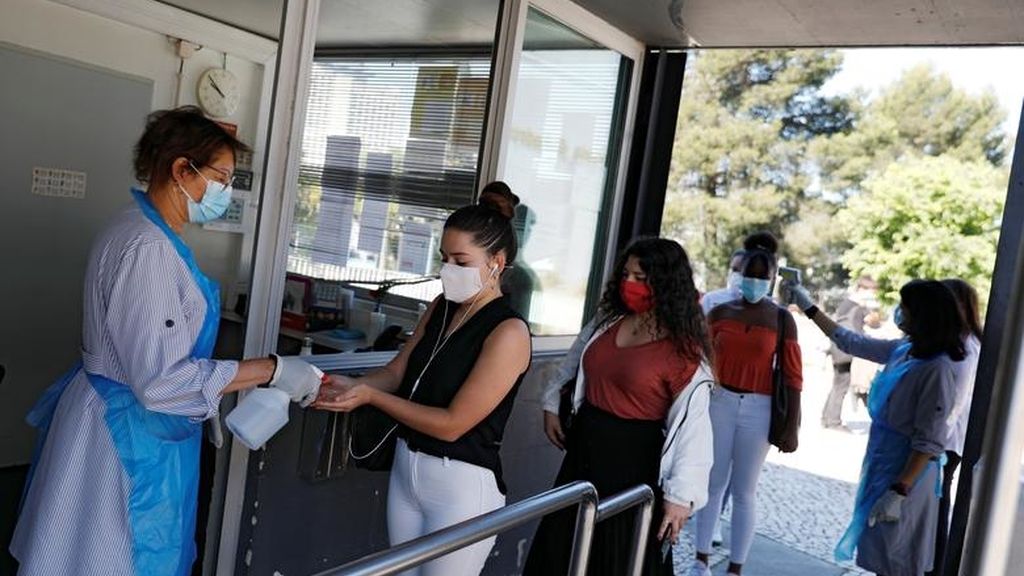 Entrada del instituto D. Pedro V de Lisboa