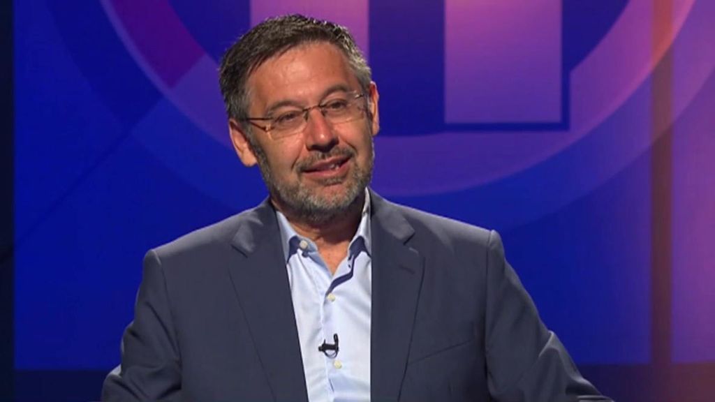 Bartomeu, hablando sobre el futuro de Messi.