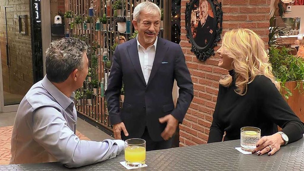 Ana y José María durante su paso por 'First Dates'