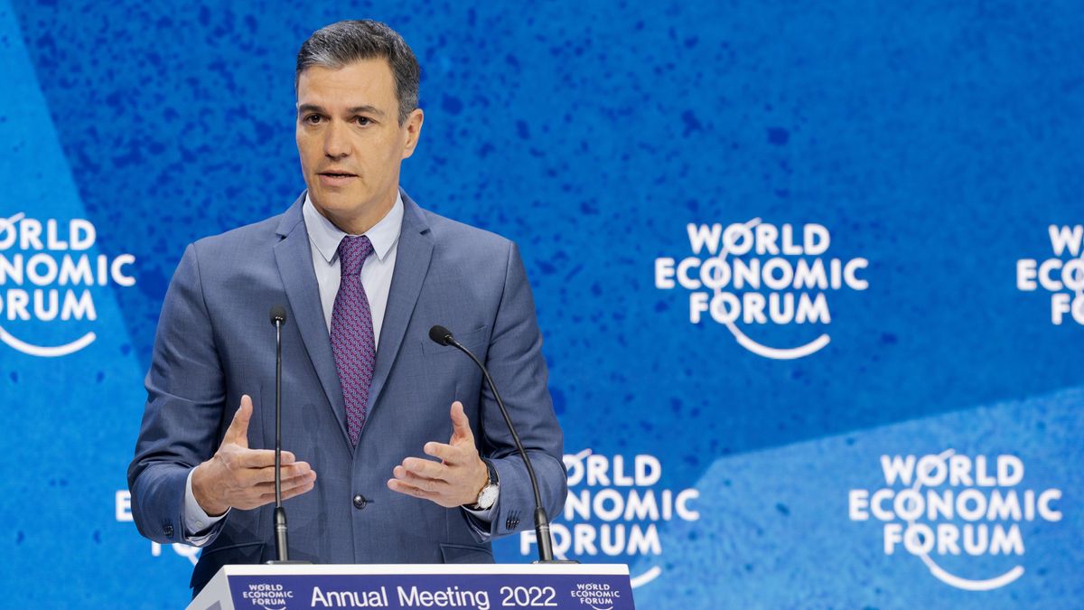 Pedro Sánchez en Davos Pedro Sánchez en Davos
