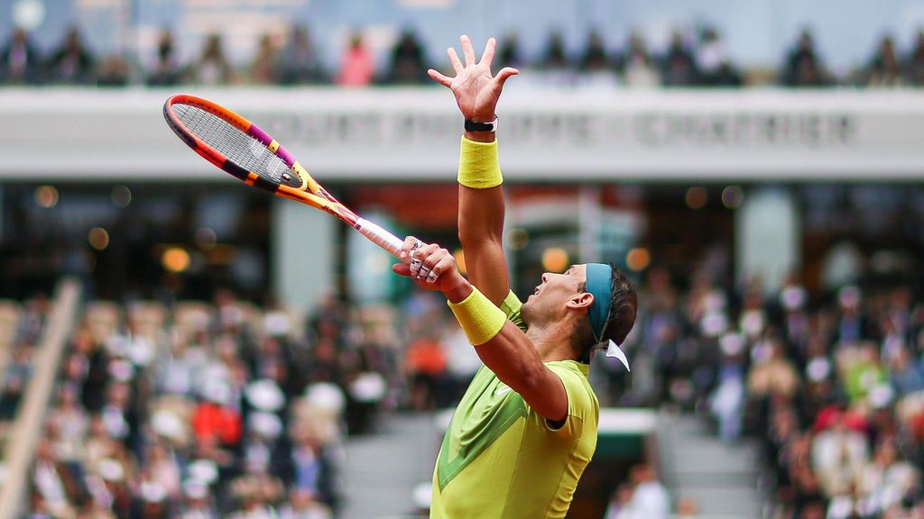 Rafa Nadal en el Roland Garros