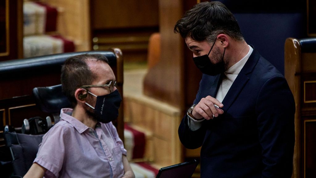 Rufián carga contra la visita del emérito