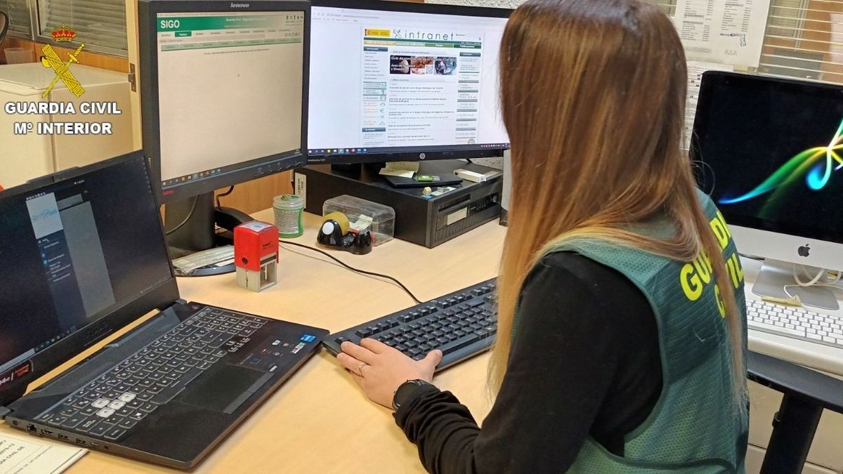 Agente de la Guardia Civil en tareas de investigación Agente de la Guardia Civil en tareas de investigación