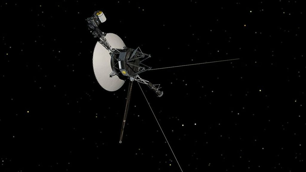 La nave espacial Voyager 1 envía señales desde el espacio profundo