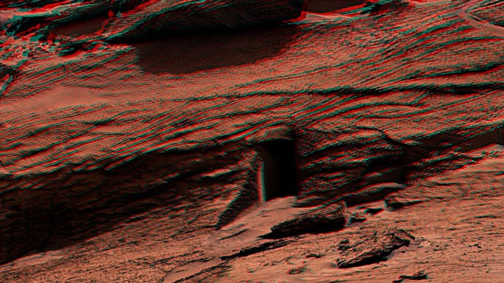 Puerta de perro descubierta en Marte por el rover Curiosity