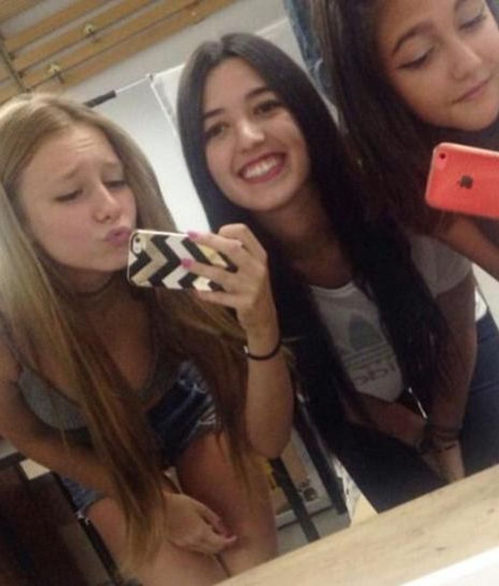 Ester Expósito, de adolescente