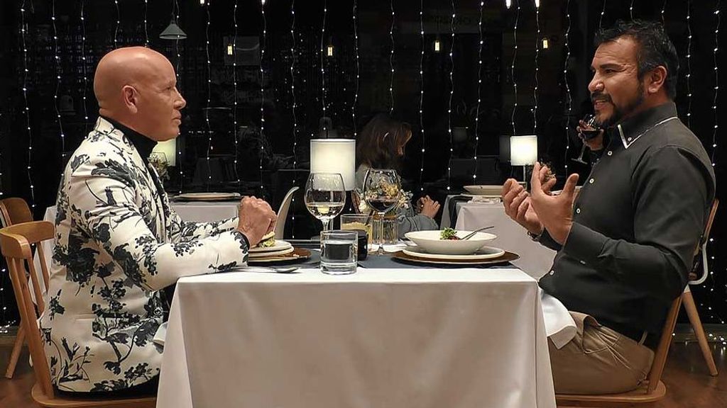 Fernando y Jimmy en 'First Dates'