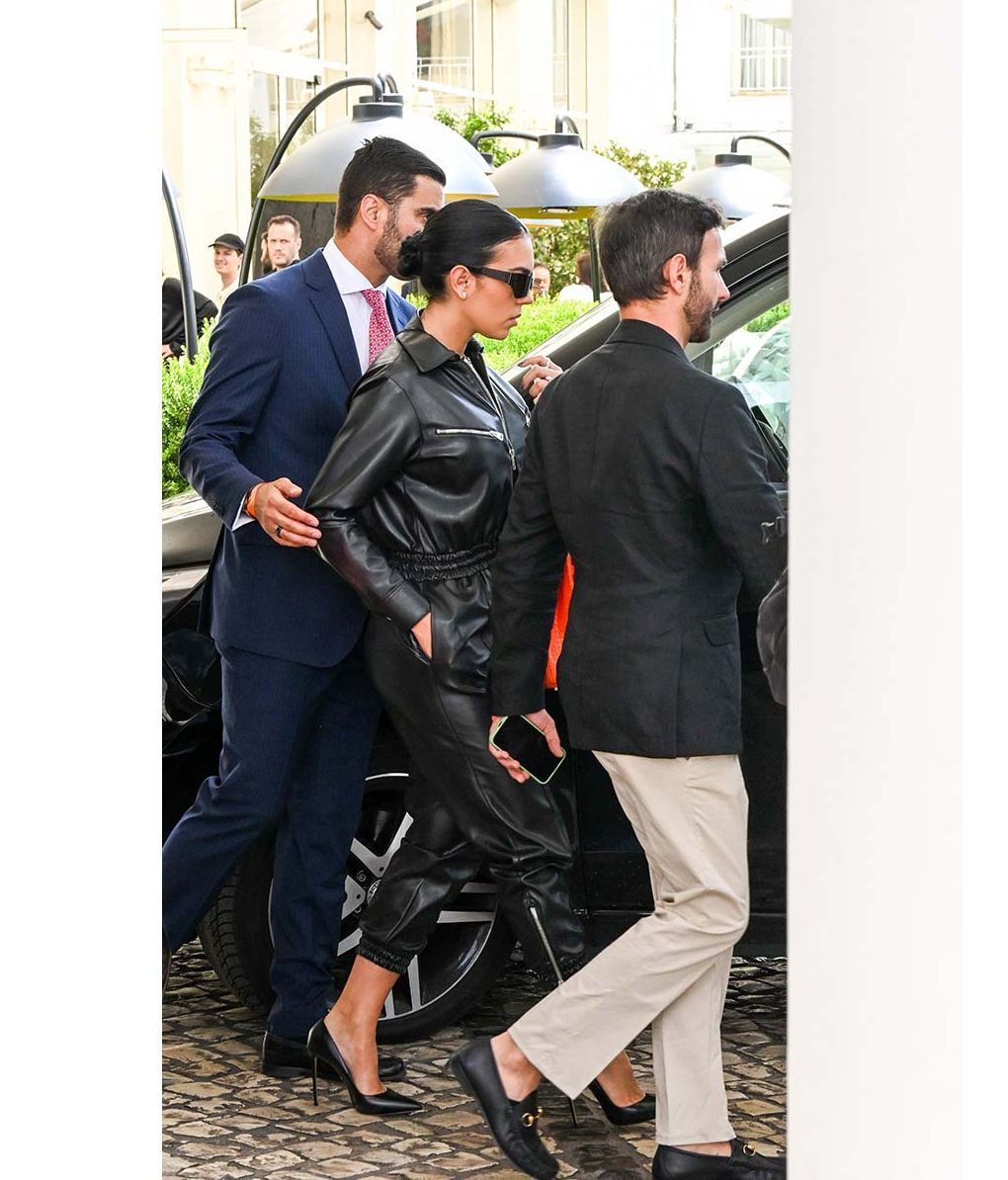 Georgina reaparece en Cannes tras dar a luz
