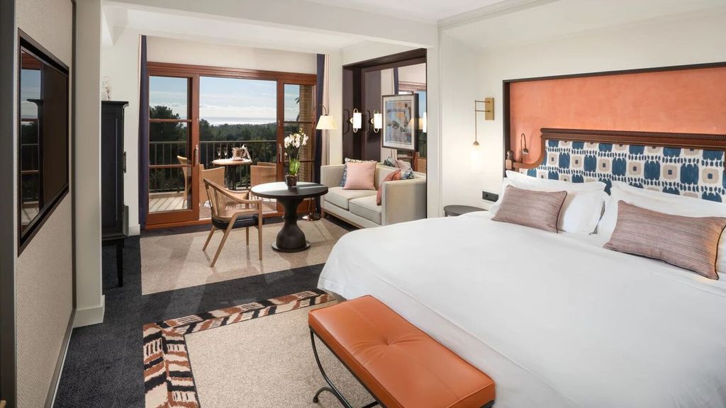 Imagen de una de las habitaciones del hotel de Mallorca en el que se aloja Chanel