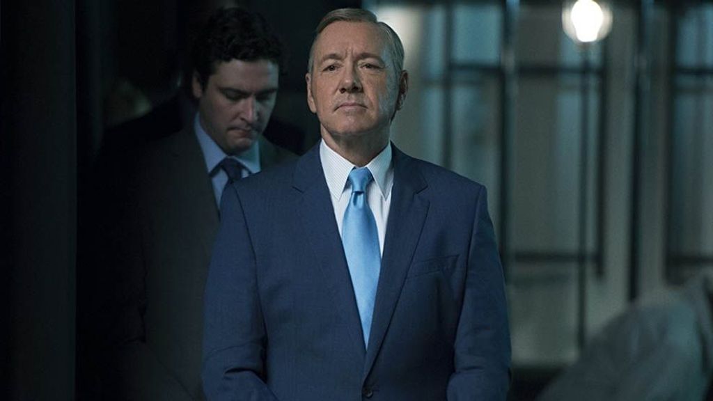 Kevin Spacey en la serie House of Cards.