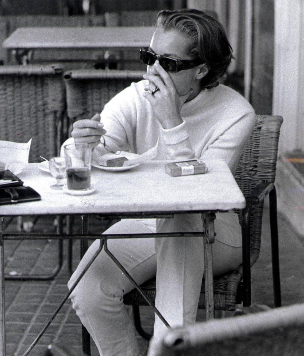 La actriz Romy Schneider en 1970.