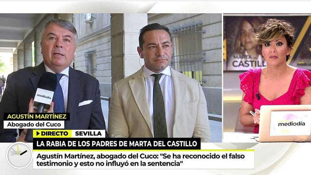 Agustín Martínez, abogado del Cuco: “Esto no es un programa de televisión, mi trabajo no es averiguar la verdad”