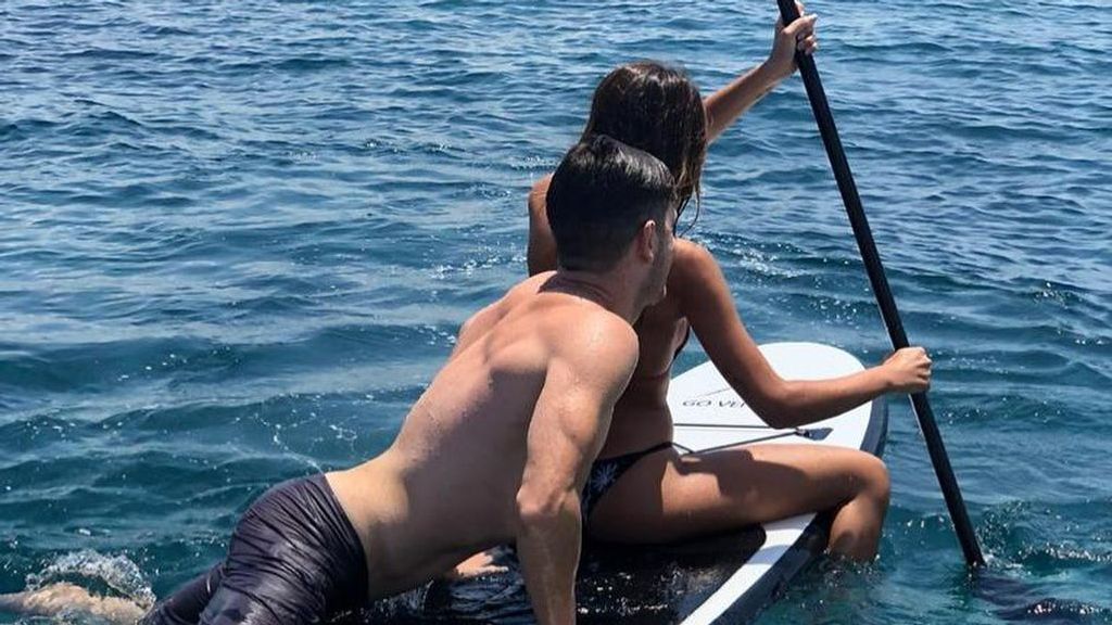 Aitana y Miguel Bernardeau