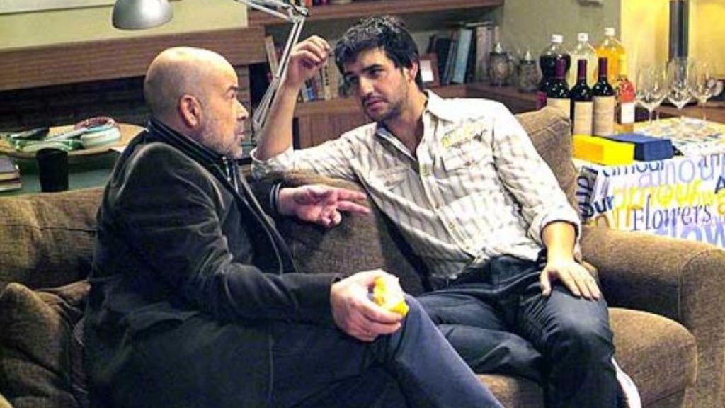 Antonio Resines y Fran Perea en una escena de 'Los Serrano'