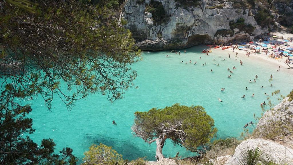 Cala Macarelleta (Menorca).