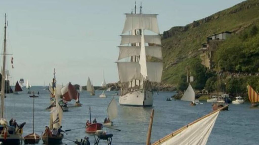 Espectaculares barcos de época atracan en Pasaia que celebra su Festival del Mar