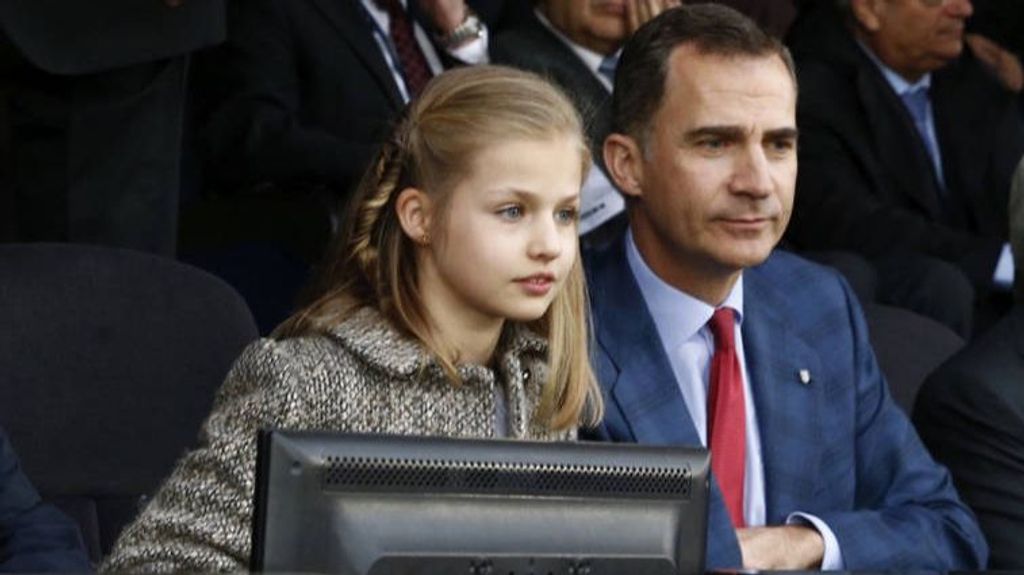 Felipe VI, en el fútbol