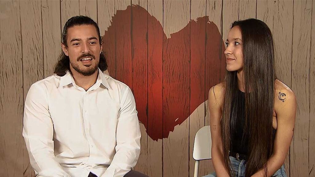 Luis y Jessica durante su cita en 'First Dates'