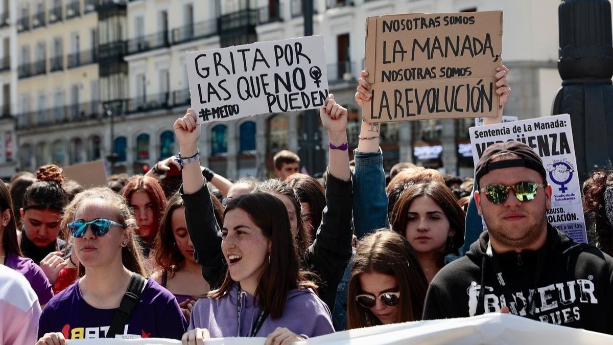 Manifestación contra la sentencia de 'La Manada' Manifestación contra la sentencia de 'La Manada'