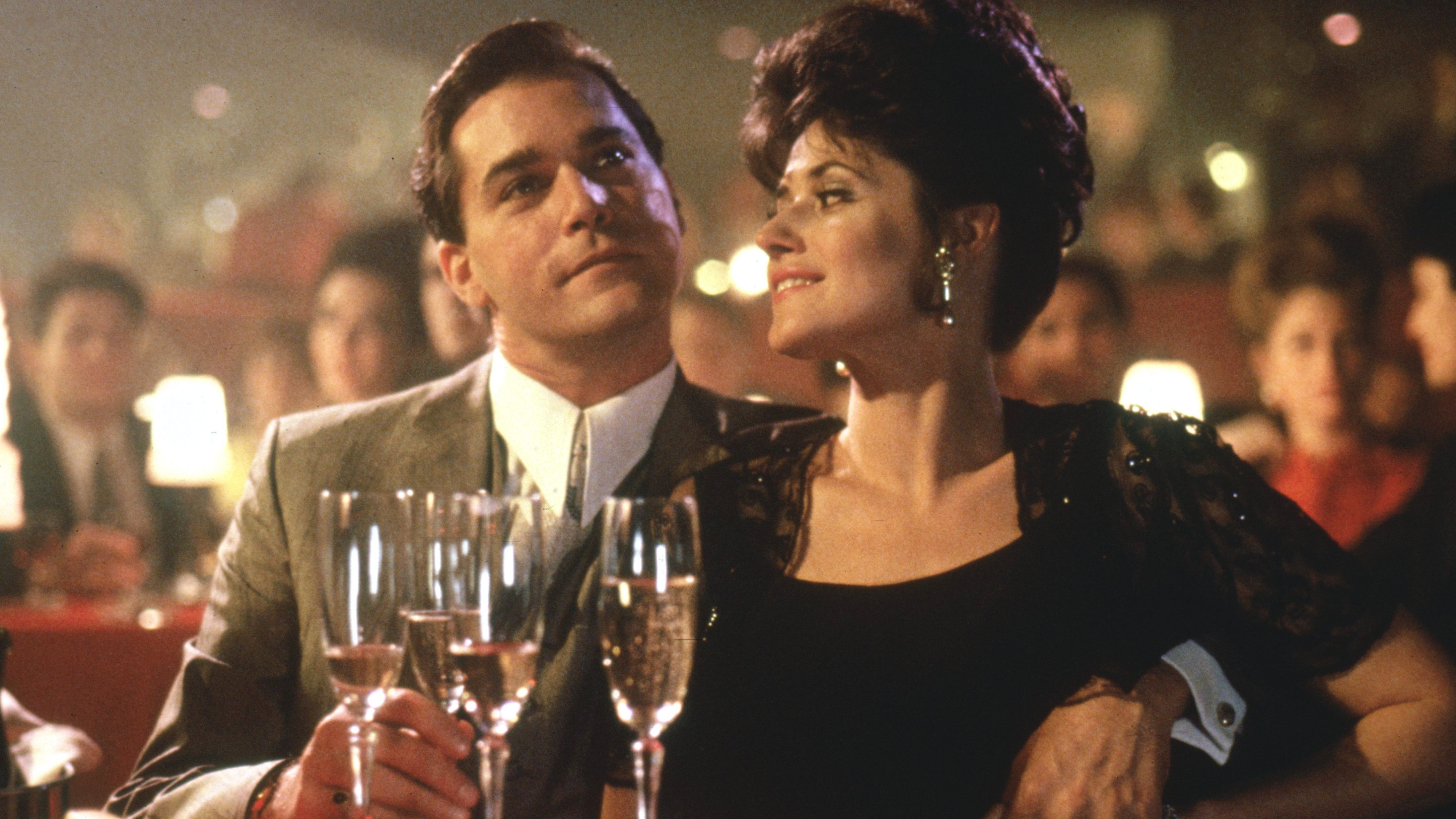 Ray Liotta y Lorraine Bracco en 'Uno de los nuestros'