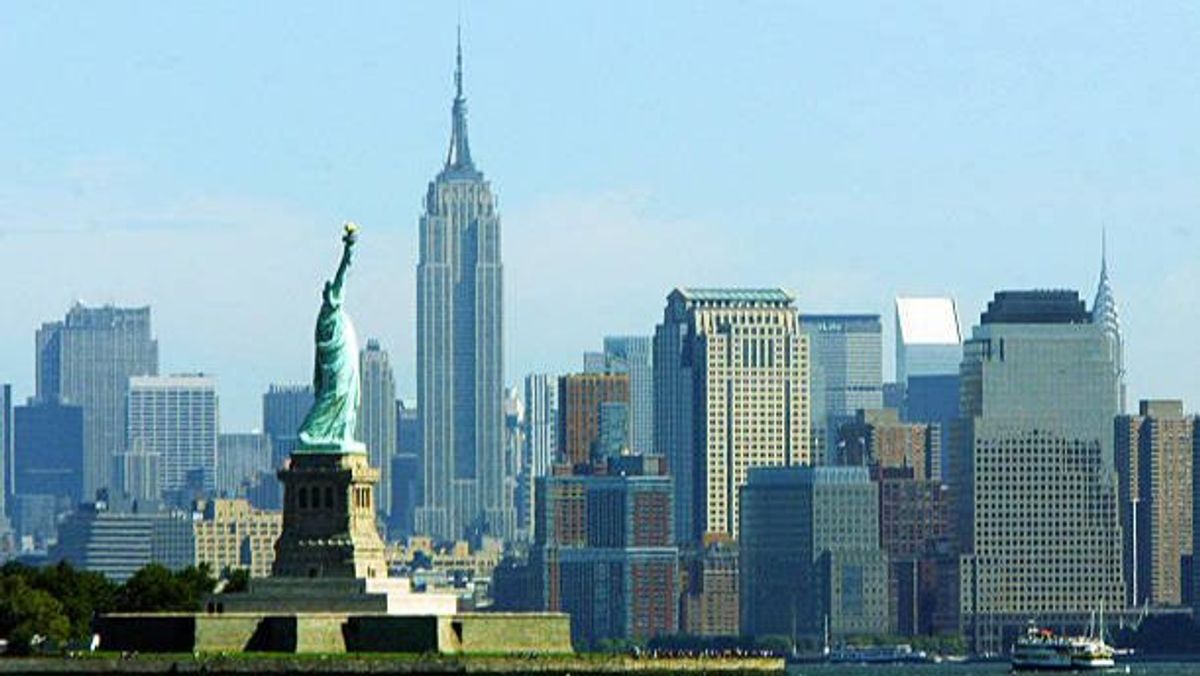 El apartamento más grande de Nueva York tiene espectaculares vistas de la Estatua de la Libertad