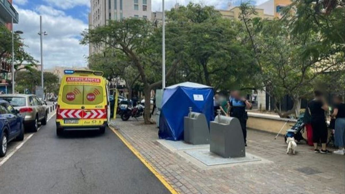 El hombre sufrió un fulminante infarto en una calle de la capital tinerfeña