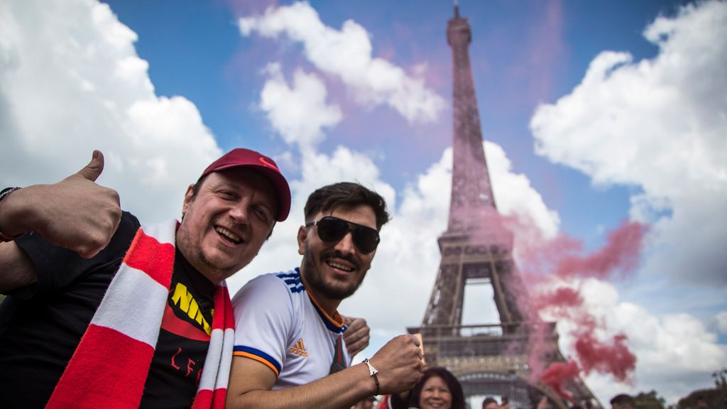 En directo, ambiente previo a la final de la Champions