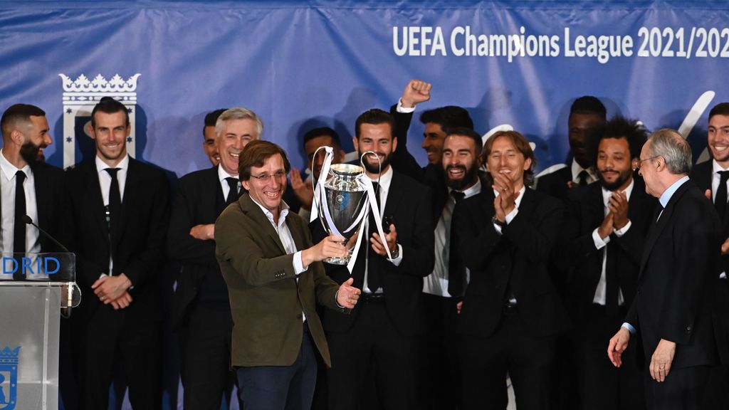 Celebración Liga de Campeones Real Madrid