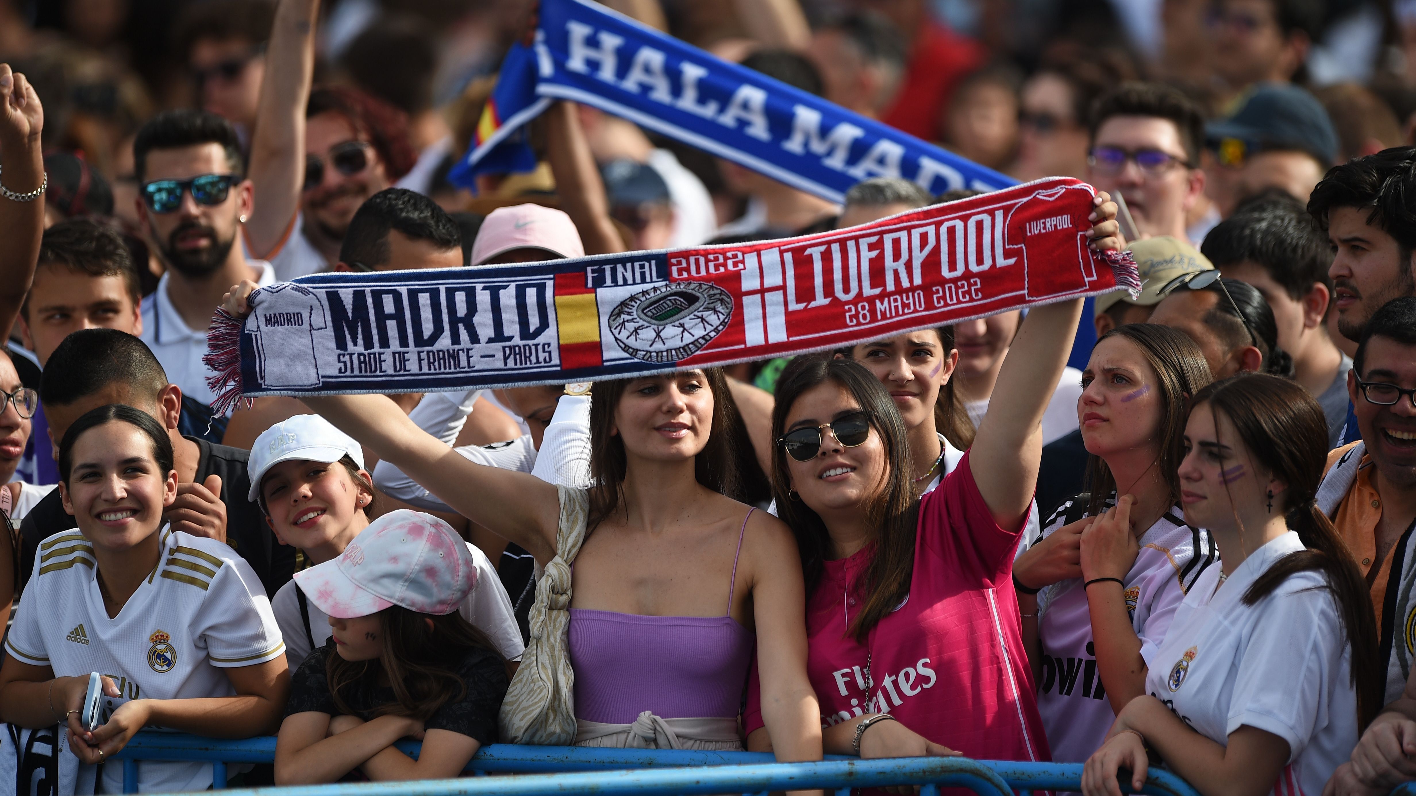 El Real Madrid celebra en Madrid su decimocuarta Copa de Europa