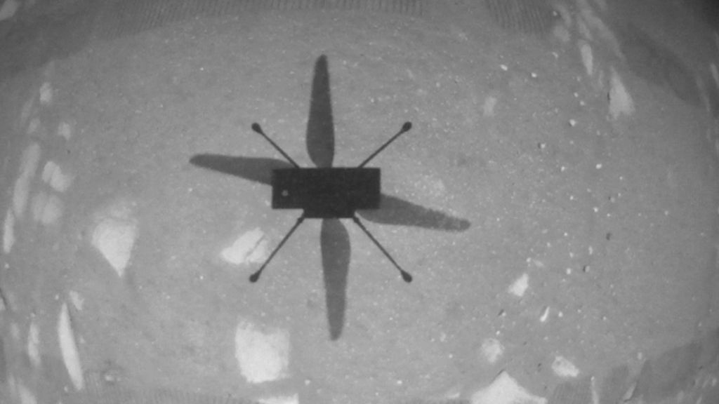 ¿Cómo es volar en Marte en helicóptero? La NASA difunde el último vídeo captado por Ingenuity