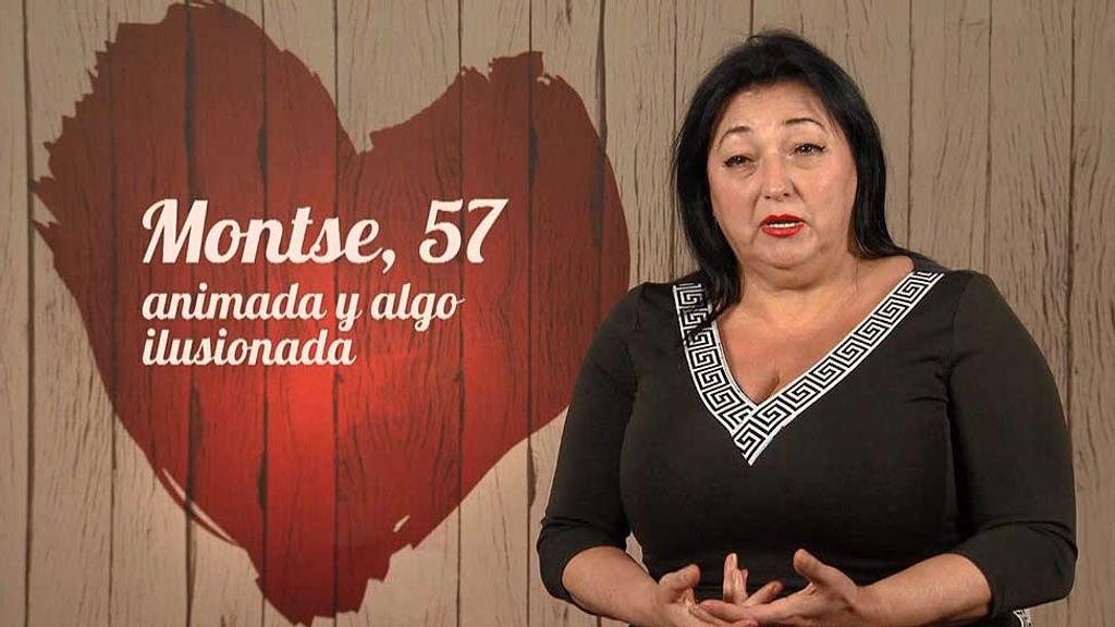 Montse durante su paso por 'First Dates'