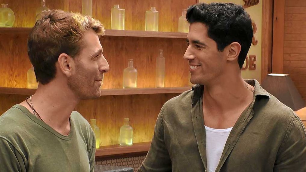 Pedro y Wellington en 'First Dates'