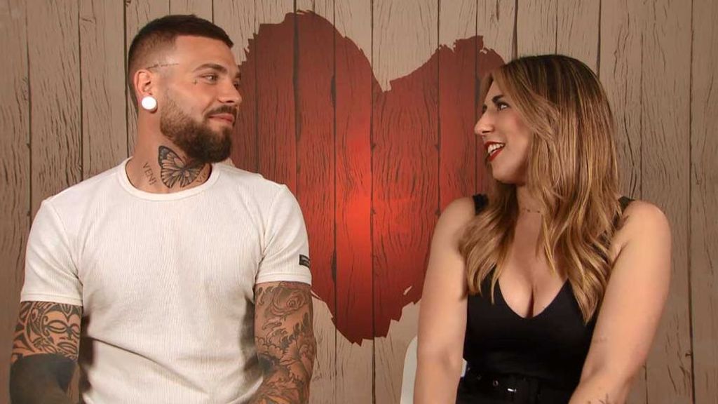 Sarai y Frank durante su paso por 'First Dates'